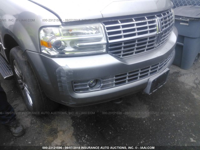 5LMFU28508LJ14772 - 2008 LINCOLN NAVIGATOR Күміс фото 6