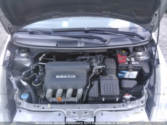 JHMGD38697S038658 - 2007 HONDA FIT S 银色 照片 10