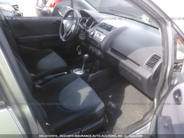 JHMGD38697S038658 - 2007 HONDA FIT S 银色 照片 5