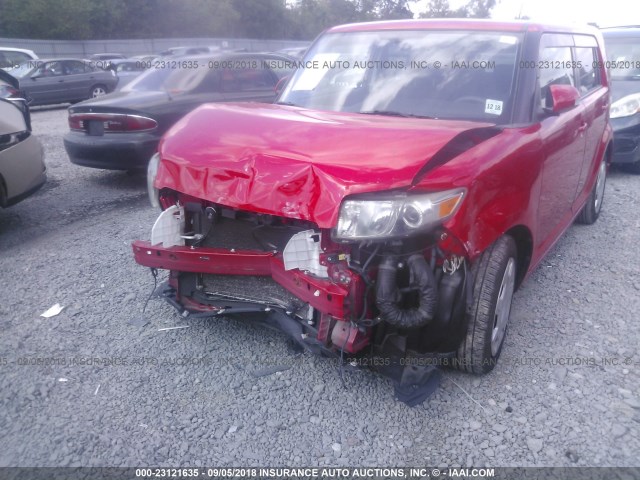 JTLZE4FE0DJ045396 - 2013 TOYOTA SCION XB 红色 照片 6