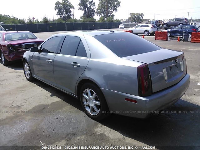 1G6DW677860129329 - 2006 CADILLAC STS GRAY photo 3