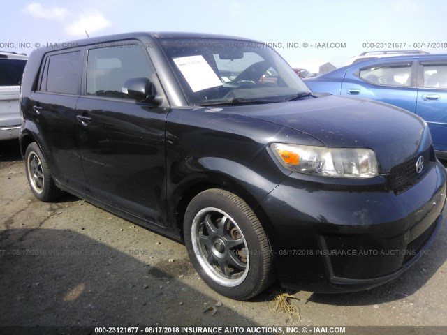 JTLKE50E581051216 - 2008 TOYOTA SCION XB 黑色 照片 1