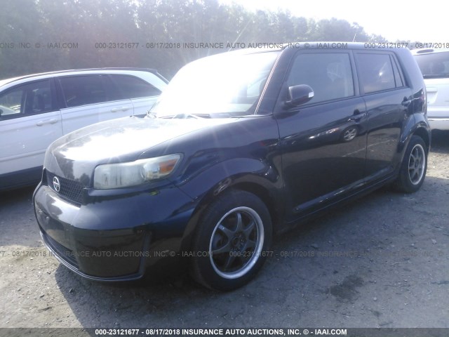 JTLKE50E581051216 - 2008 TOYOTA SCION XB 黑色 照片 2