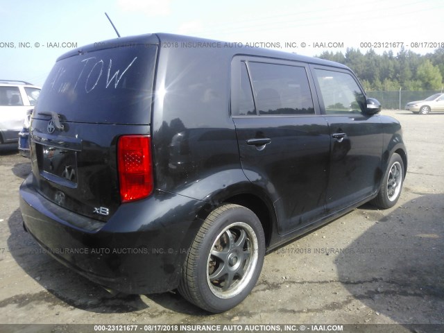 JTLKE50E581051216 - 2008 TOYOTA SCION XB 黑色 照片 4