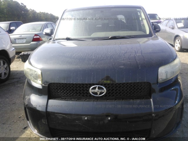 JTLKE50E581051216 - 2008 TOYOTA SCION XB 黑色 照片 6