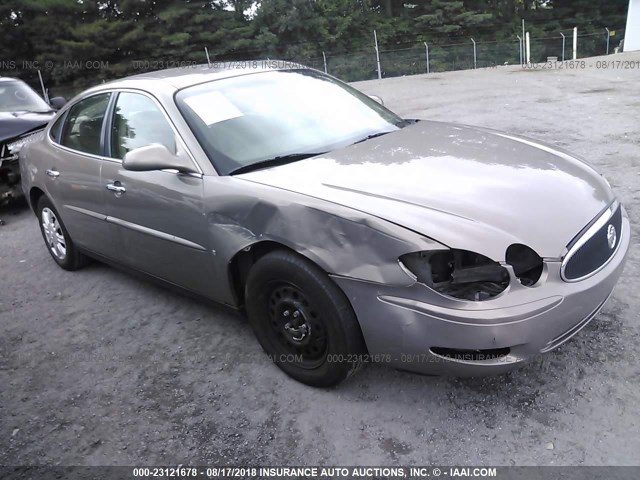 2G4WC582761298642 - 2006 BUICK LACROSSE CX Dark Brown photo 1