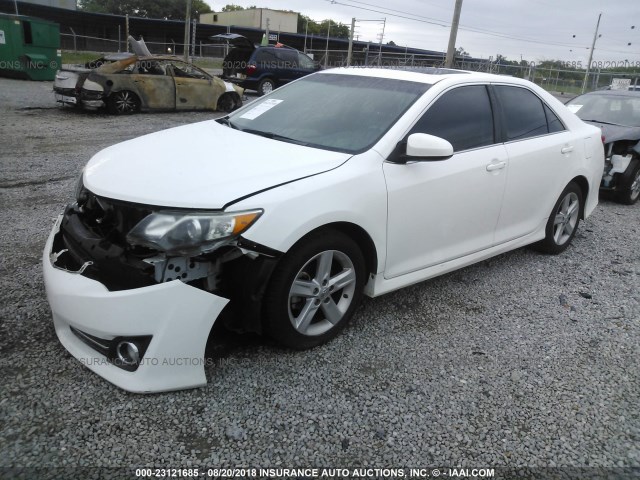 4T1BF1FK0DU260494 - 2013 TOYOTA CAMRY L/SE/LE/XLE 白色 照片 2