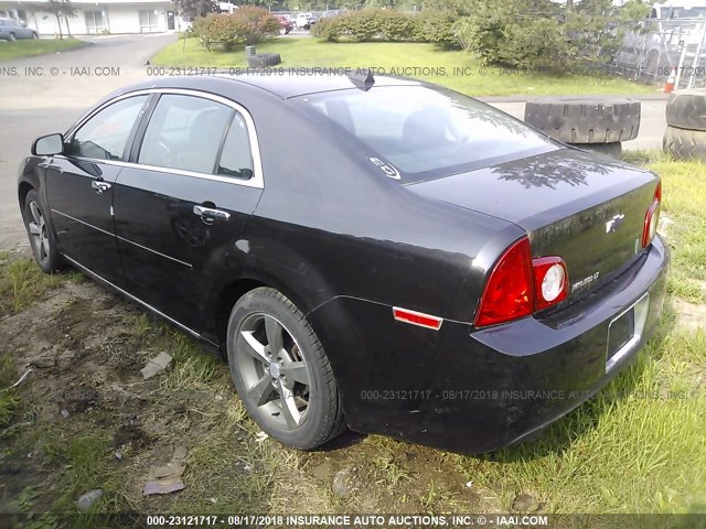 1G1ZC5E07CF321628 - 2012 CHEVROLET MALIBU 1LT 黑色 照片 3