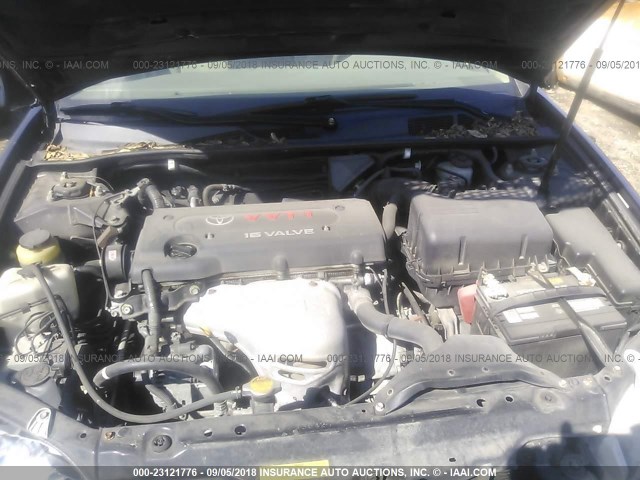 4T1BE32K22U544825 - 2002 TOYOTA CAMRY LE/XLE/SE Күлгін фото 10