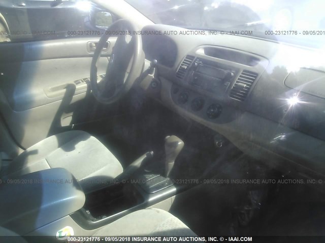 4T1BE32K22U544825 - 2002 TOYOTA CAMRY LE/XLE/SE Күлгін фото 5