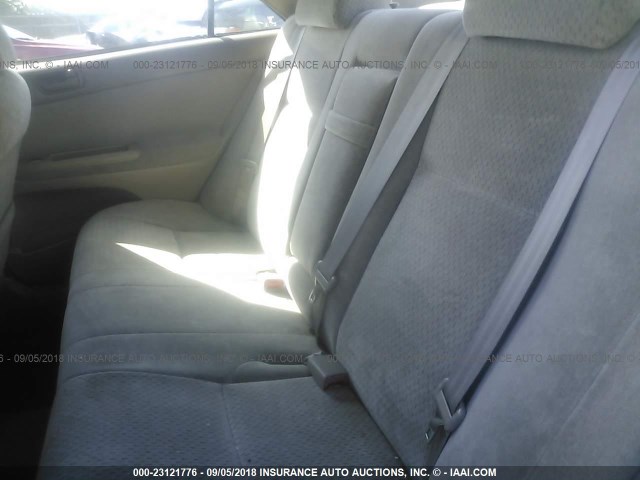 4T1BE32K22U544825 - 2002 TOYOTA CAMRY LE/XLE/SE Күлгін фото 8