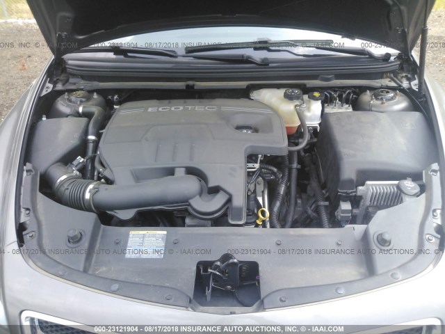 1G1ZC5EB8A4110206 - 2010 CHEVROLET MALIBU 1LT 棕色 照片 10