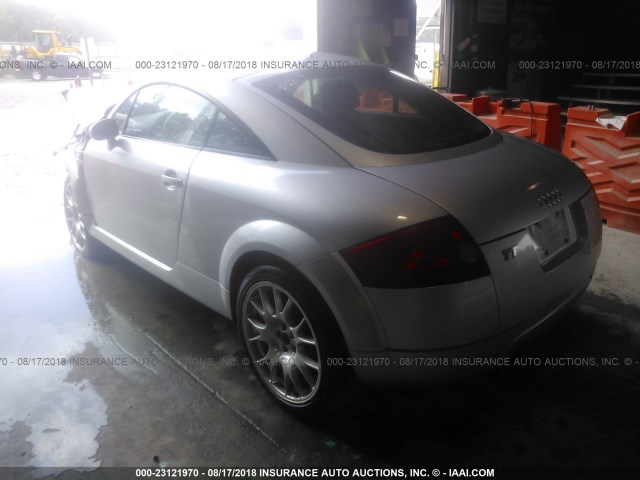 TRUTC28N1Y1009527 - 2000 AUDI TT SILVER photo 3