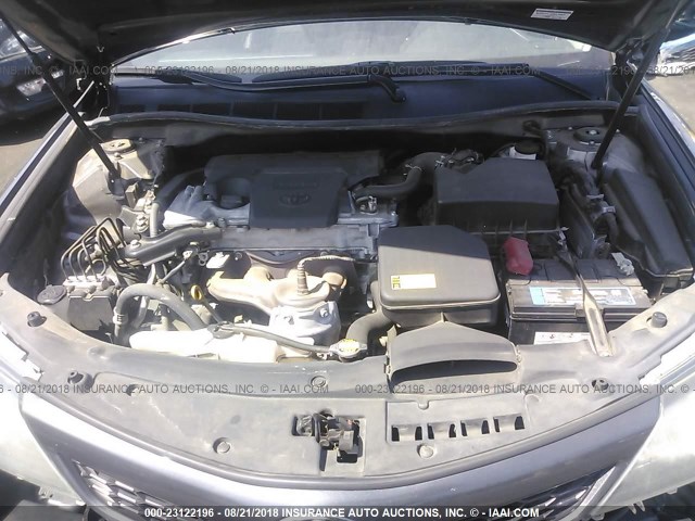 4T1BF1FKXDU231830 - 2013 TOYOTA CAMRY L/SE/LE/XLE 灰色 照片 10