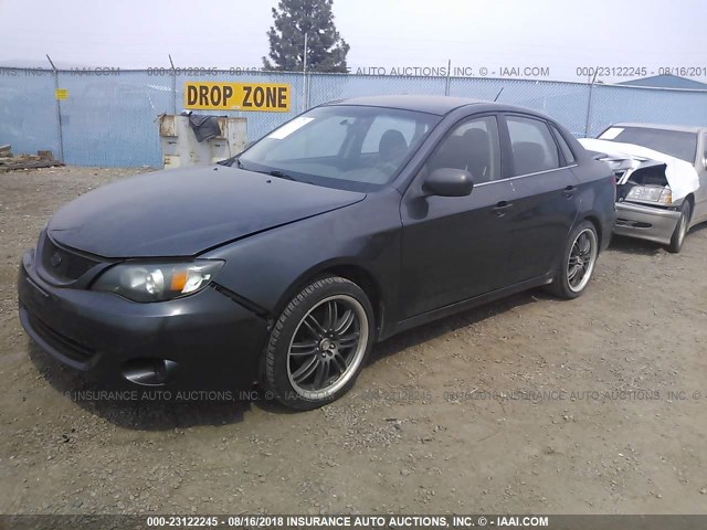 JF1GE61698G500866 - 2008 SUBARU IMPREZA 2.5I GRAY photo 2