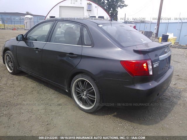 JF1GE61698G500866 - 2008 SUBARU IMPREZA 2.5I GRAY photo 3