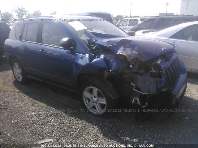 1J4FT47B39D189565 - 2009 JEEP COMPASS SPORT TAN photo 1