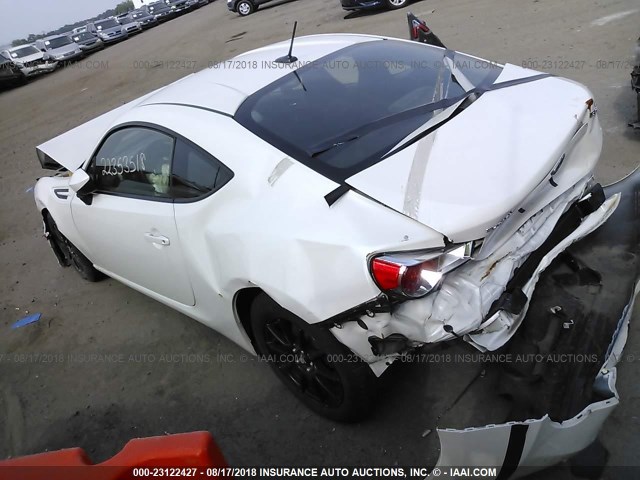 JF1ZCAB15E9604355 - 2014 SUBARU BRZ 2.0 PREMIUM WHITE photo 3