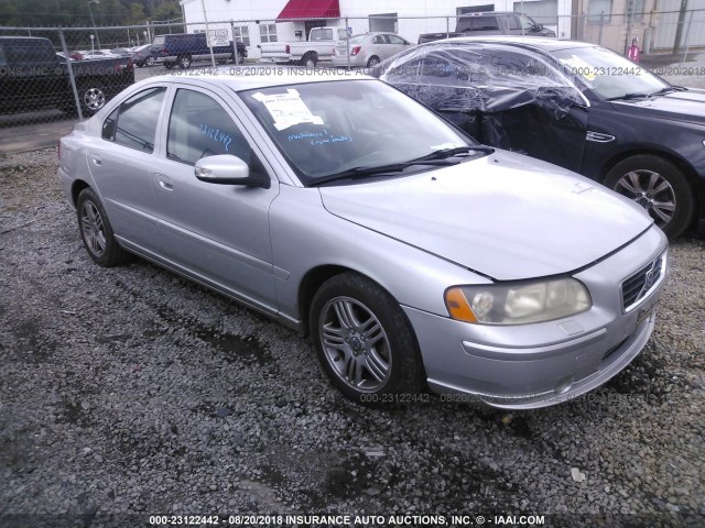 YV1RS592872603080 - 2007 VOLVO S60 2.5T SILVER photo 1