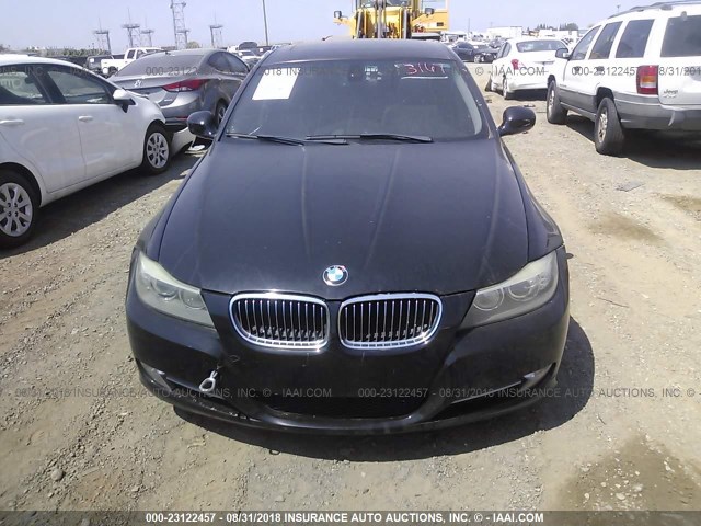 WBAPM5C59BE435416 - 2011 BMW 335 I BLACK photo 6