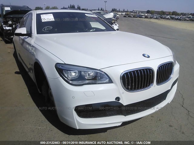 WBAYE8C51ED134880 - 2014 BMW 750 LI WHITE photo 6