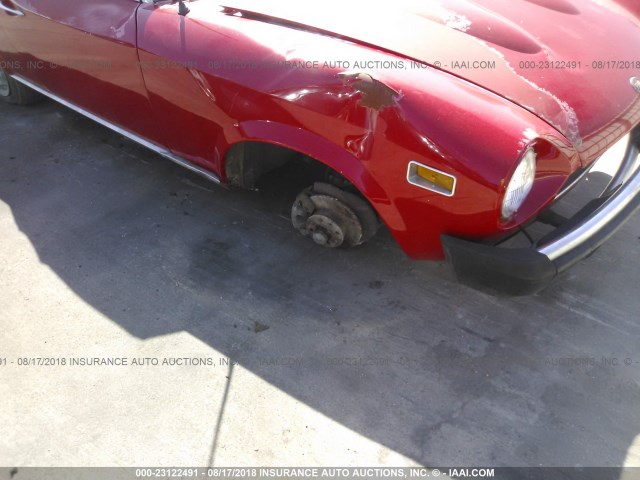 124CS10116800 - 1977 FIAT 1100  RED photo 6