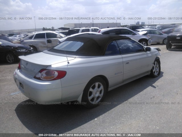 2T1FF28P32C594646 - 2002 TOYOTA CAMRY SOLARA SE/SLE 灰色 照片 4