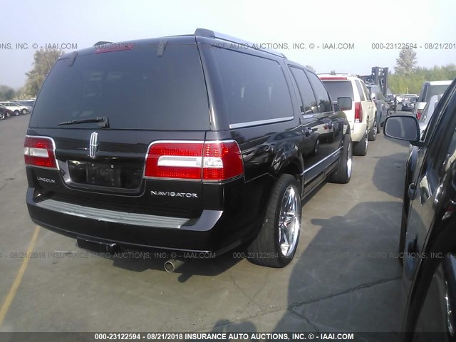 5LMFL28527LJ10689 - 2007 LINCOLN NAVIGATOR L 黑色 照片 4
