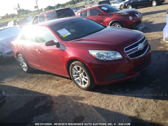 1G11D5RRXDF106801 - 2013 CHEVROLET MALIBU 1LT წითელი ფოტო 1