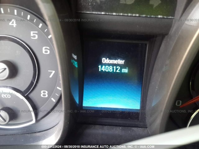 1G11D5RRXDF106801 - 2013 CHEVROLET MALIBU 1LT წითელი ფოტო 7