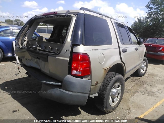 1FMZU72K14UC00382 - 2004 FORD EXPLORER XLS/XLS SPORT TAN photo 4