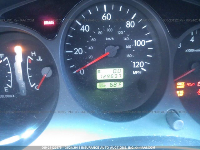 JF1SG65634H703500 - 2004 SUBARU FORESTER 2.5XS შავი ფოტო 7