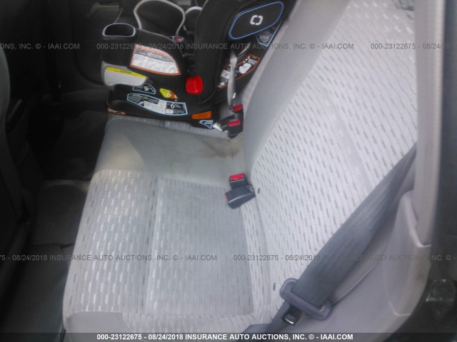 JF1SG65634H703500 - 2004 SUBARU FORESTER 2.5XS შავი ფოტო 8