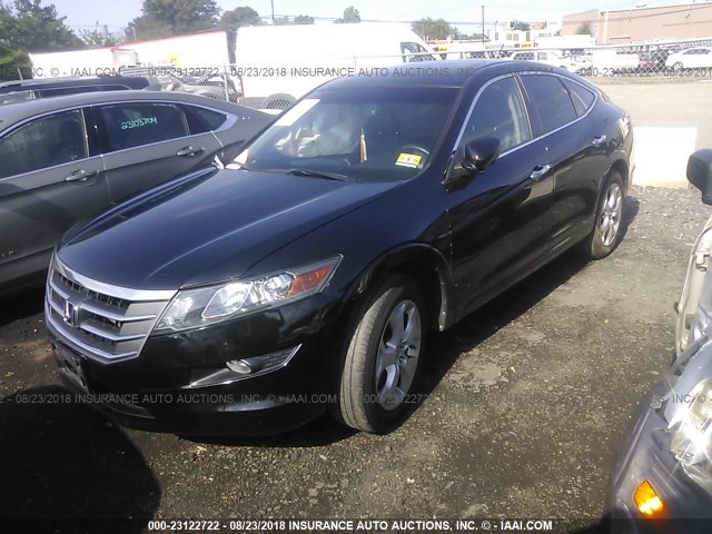 5J6TF2H50CL000357 - 2012 HONDA CROSSTOUR EXL შავი ფოტო 2