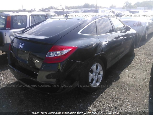 5J6TF2H50CL000357 - 2012 HONDA CROSSTOUR EXL შავი ფოტო 4