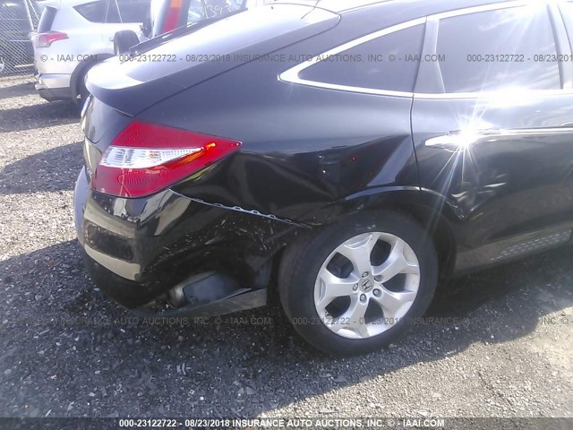 5J6TF2H50CL000357 - 2012 HONDA CROSSTOUR EXL BLACK photo 6