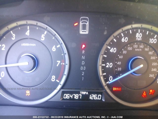 5J6TF2H50CL000357 - 2012 HONDA CROSSTOUR EXL შავი ფოტო 7