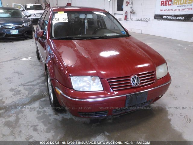 3VWSE69M14M078399 - 2004 VOLKSWAGEN JETTA GLS RED photo 6