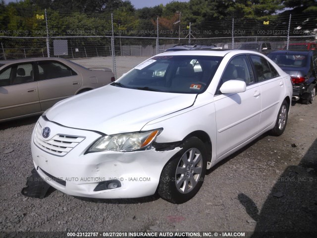 4T1BK46K09U594853 - 2009 TOYOTA CAMRY SE/LE/XLE WHITE photo 2