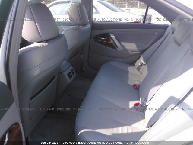 4T1BK46K09U594853 - 2009 TOYOTA CAMRY SE/LE/XLE WHITE photo 8