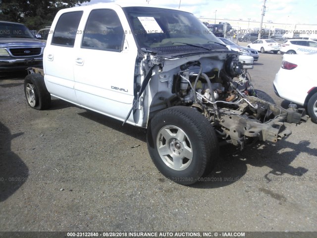 2GTEK63N461257864 - 2006 GMC SIERRA K1500 DENALI WHITE photo 1