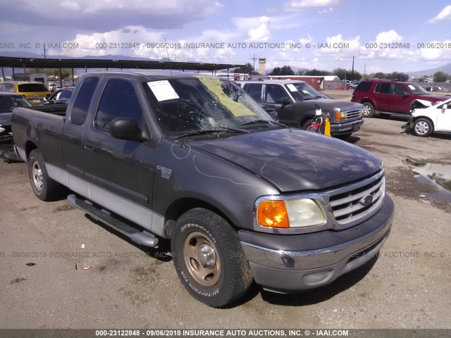 2FTRX17W94CA72946 - 2004 FORD F-150 HERITAGE CLASSIC GRAY photo 1