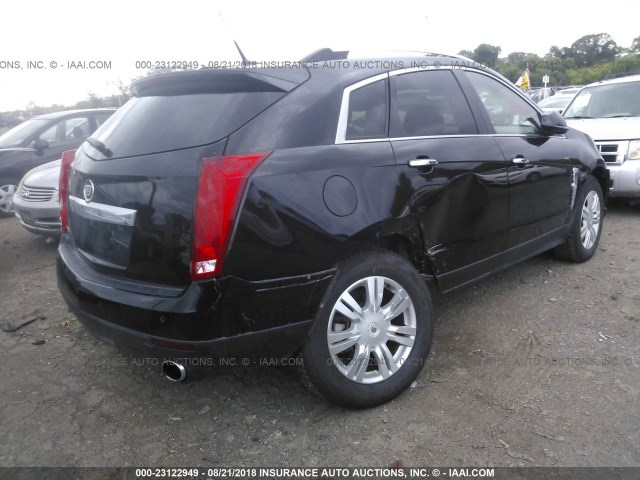 3GYFNAEY8AS580389 - 2010 CADILLAC SRX LUXURY COLLECTION BLACK photo 4