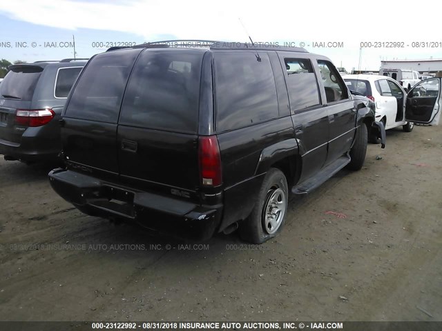 1GKEK13R2YR115405 - 2000 GMC YUKON DENALI BLACK photo 4