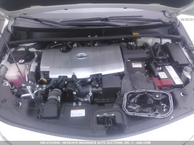 JTDKARFP8H3014608 - 2017 TOYOTA PRIUS PRIME  白色 照片 10