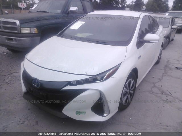 JTDKARFP8H3014608 - 2017 TOYOTA PRIUS PRIME  白色 照片 2