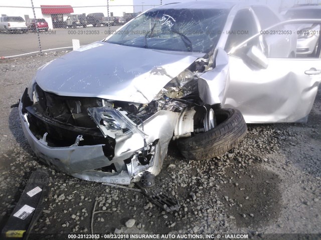 4T1BF1FK4EU746307 - 2014 TOYOTA CAMRY L/SE/LE/XLE 银色 照片 6