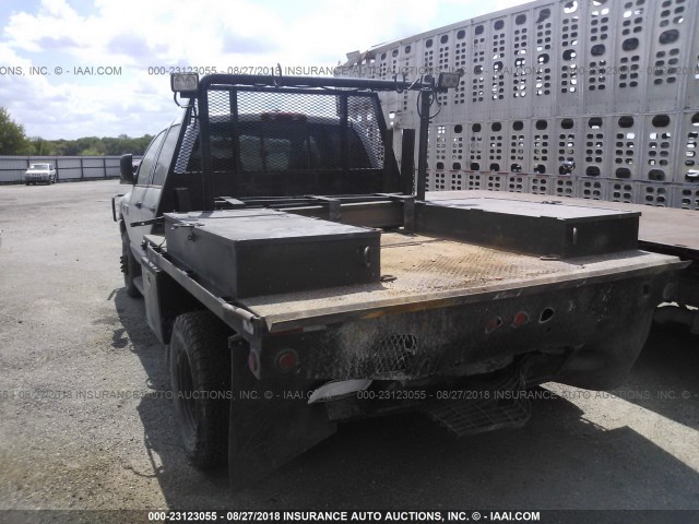 3D7MX48C87G730057 - 2007 DODGE 3500 4X4 CREWCAB ST/SLT SILVER photo 3