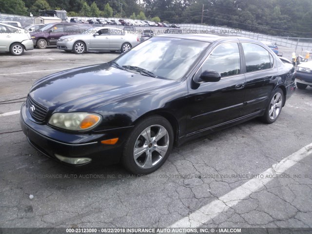 JNKDA31A94T207299 - 2004 INFINITI I35 BLACK photo 2