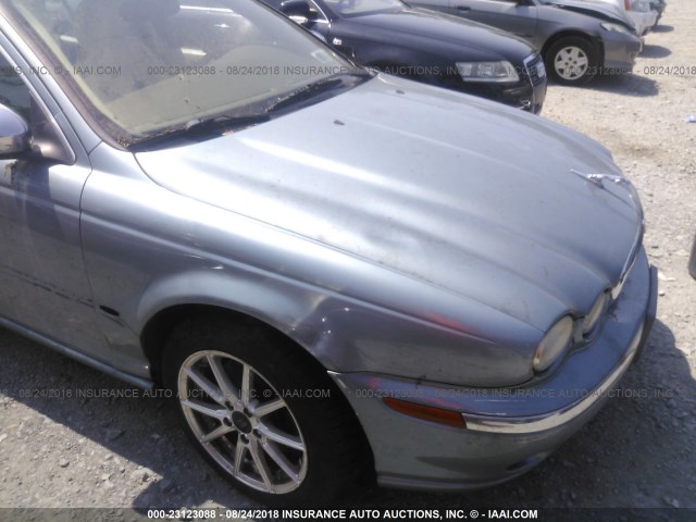 SAJWA51A36WE69783 - 2006 JAGUAR X-TYPE 3.0 浅蓝色 照片 6